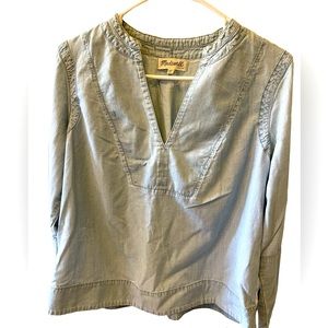 Madewell Denim Pullover Shirt
